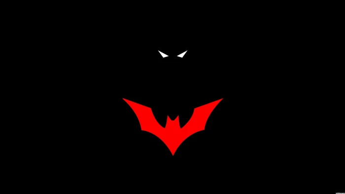 Batman cartoon wallpaper Beyond red no people copy space 2k