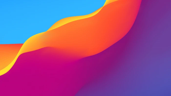 Colorful Gradient Waves Honor Play Stock multi colored no people 2k