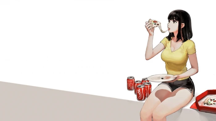 female anime character digital wallpaper manga girls 2k