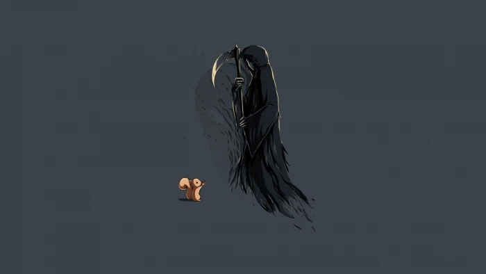 grim reaper clip art black illustration threadless