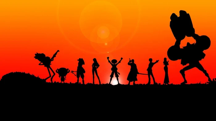 one piece nakamas anime monkey d luffy roronoa zoro nami 2k