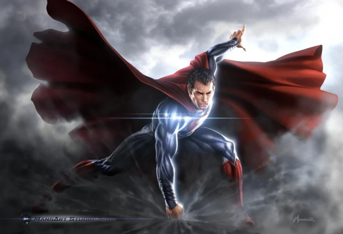 Superman digital wallpaper DC Comics movies Henry Cavill Man of Steel