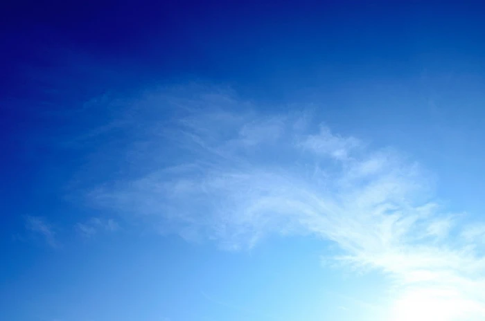 white smoke near blue surface clouds sky background backgrounds 2k