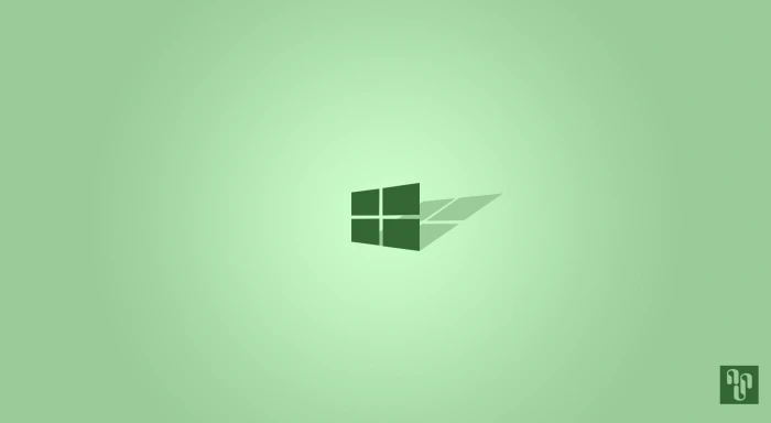 Windows 10 The Green Environment green OS wallpaper 2k