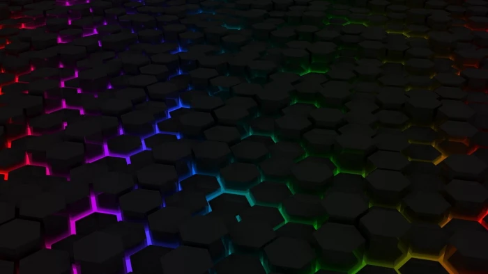 abstract digital art colorful backgrounds pattern large group of objects 2k