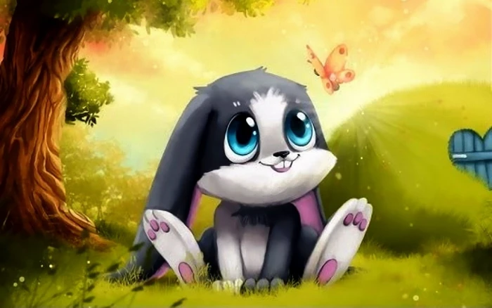 animated cute desktop