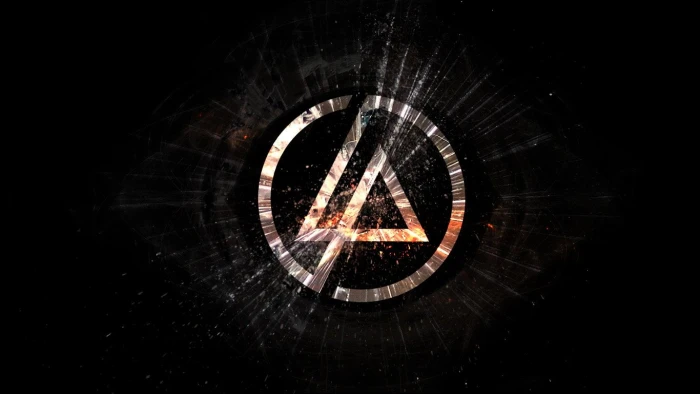 Linkin Park logo Band Music night illuminated no people