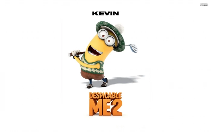 Minion Kevin illustration Despicable Me minions beach animated movies 2k