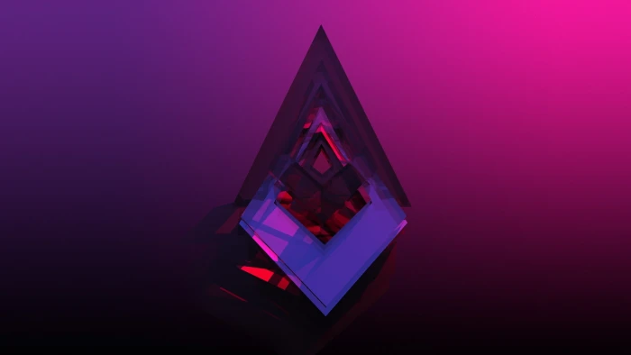 purple and red gemstone photo of triangular pink decor colorful 2k