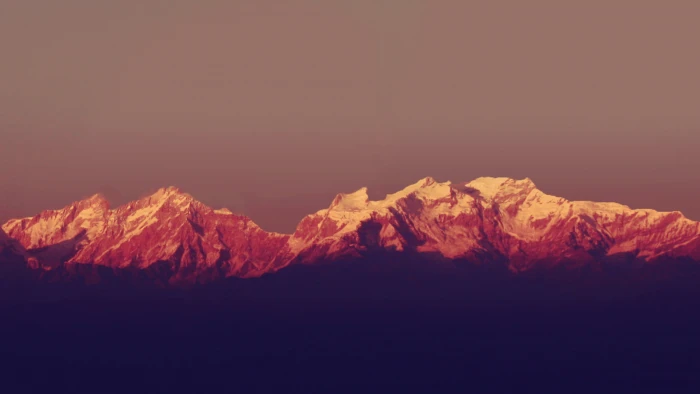 snow covered mountain wallpaper mountains landscape nature 2k