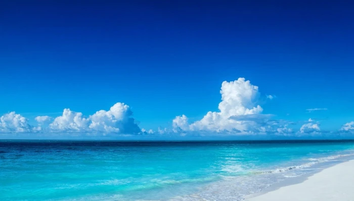 white sand seashore nature photography landscape summer Caribbean 2k
