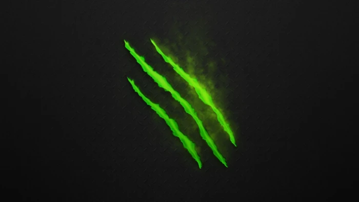 Abstract Green Toxic 2k