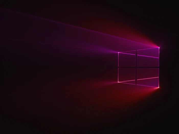 Windows 10 logo abstract GMUNK light natural phenomenon 2k