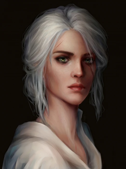 Anna Helme portrait black background scars display 2k