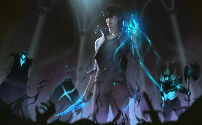 Anime Solo Leveling Sung Jin Woo 2k