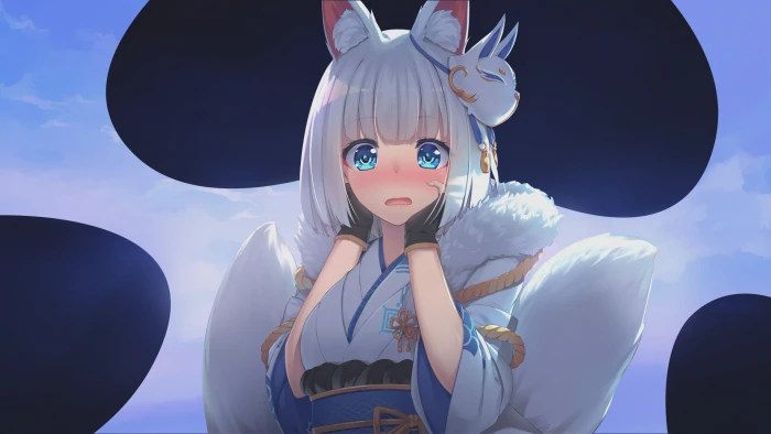 Azur Lane anime girls Kaga 2k