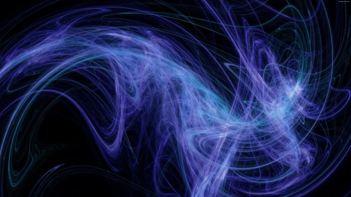 Blue frax HD abstract