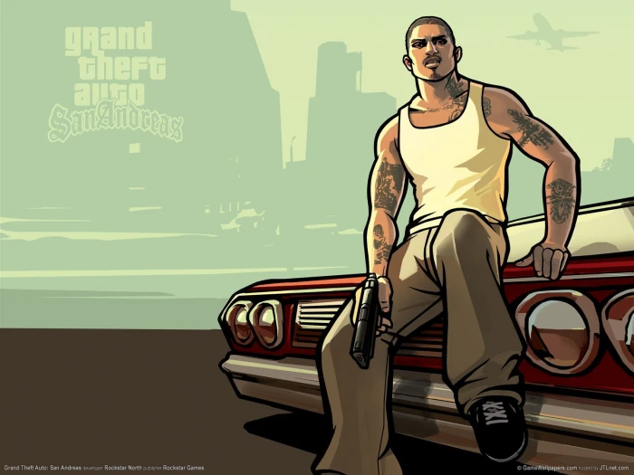 GTA San Andreas wallpaper Grand Theft Auto video games 2k