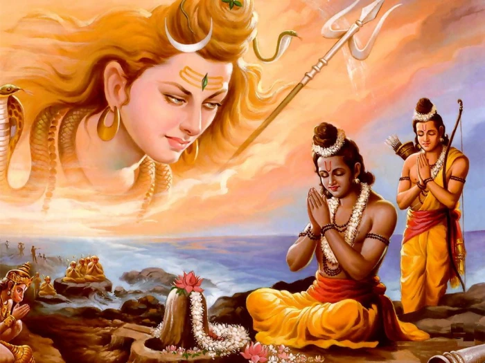 Lord Shree Ram Shiva illustration God hindu clothing