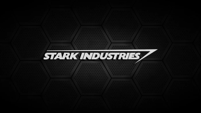 marvel comics movies heroes iron man stark industries typography 2k