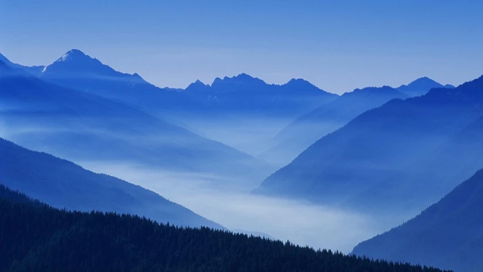 Nature Mountain Forest Landscape Fog Ultrahd Free Desktop 2k