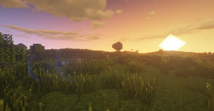 Minecraft natural scenery 2k