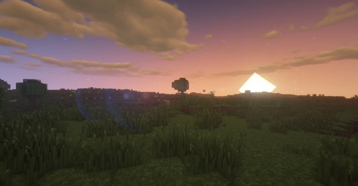 Minecraft natural scenery 2k