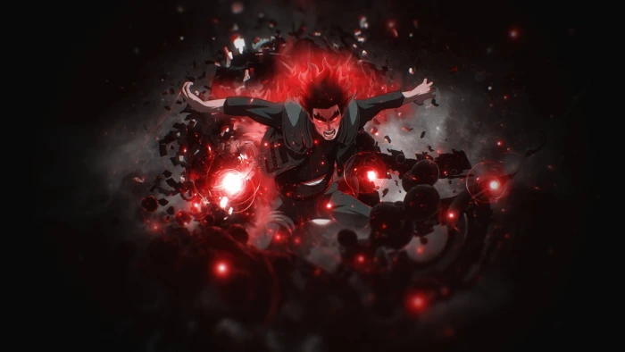 Naruto character digital wallpaper Anime Might Guy red no people 2k