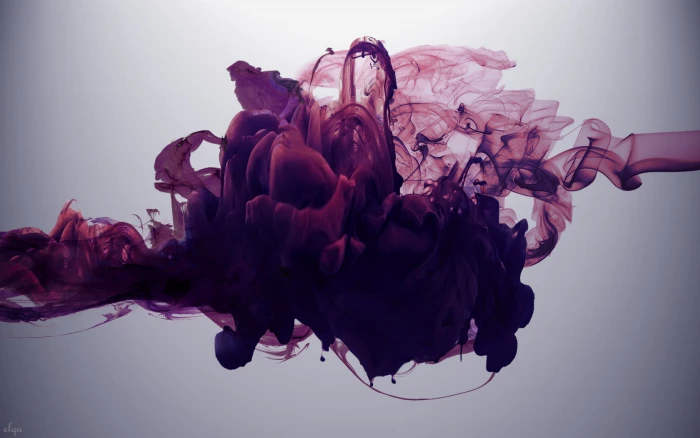 purple smoke wall paper water digital wallpaper ink 2k