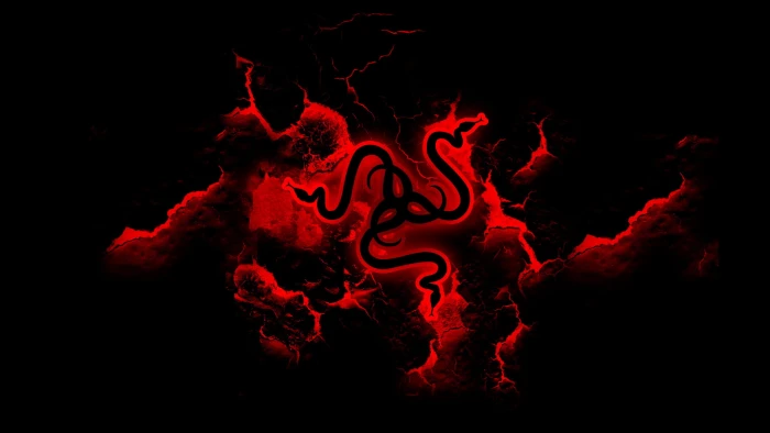 Razer logo illustration Red Desktop Wallpaper fire Natural Phenomenon 2k