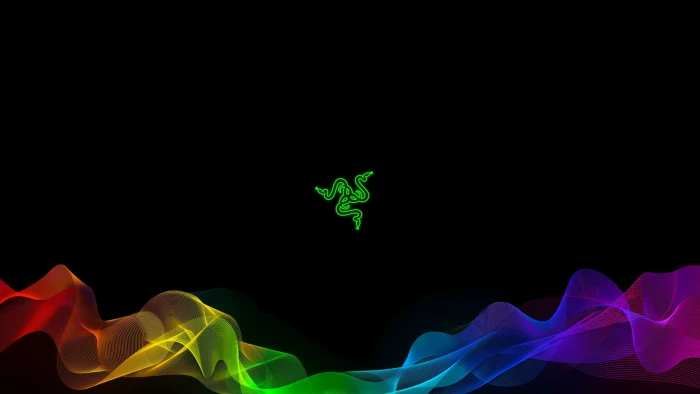 Razer logo Inc brand logotype colorful studio shot 2k