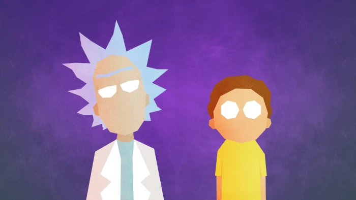 Rick and Morty clip art Sanchez Smith illuminated 2k