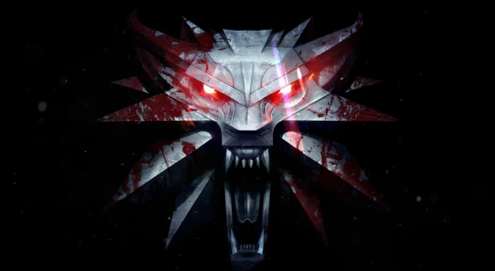 The Witcher 3 Wild Hunt gray animal bloodbath digital wallpaper 2k