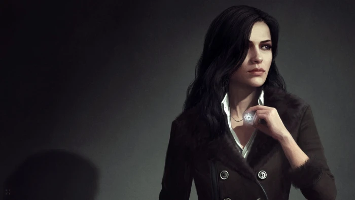 video game characters the witcher 3 wild hunt yennefer of vengerberg trench coat 2k