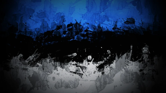 abstract black blue Colorful Dark Estonia white 2k