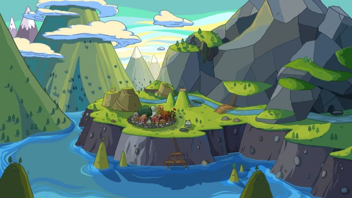 Adventure Time landscape 2k