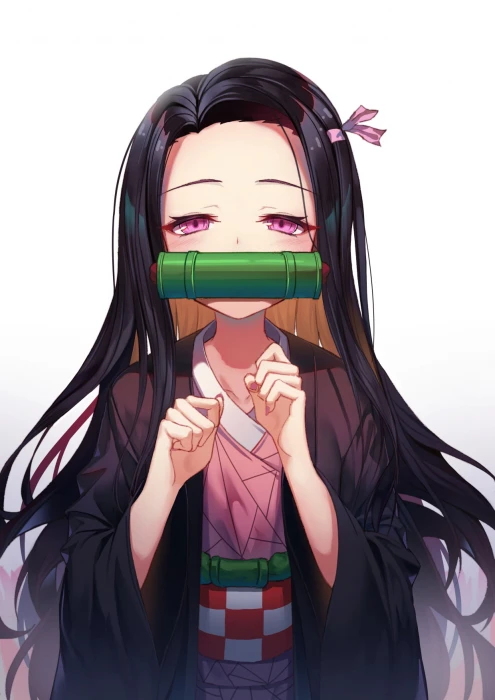 anime girls digital art artwork vertical portrait display