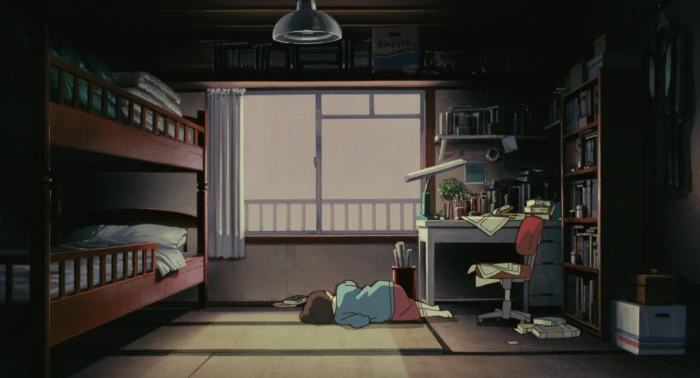 anime girls Studio Ghibli Whisper of the Heart room 2k