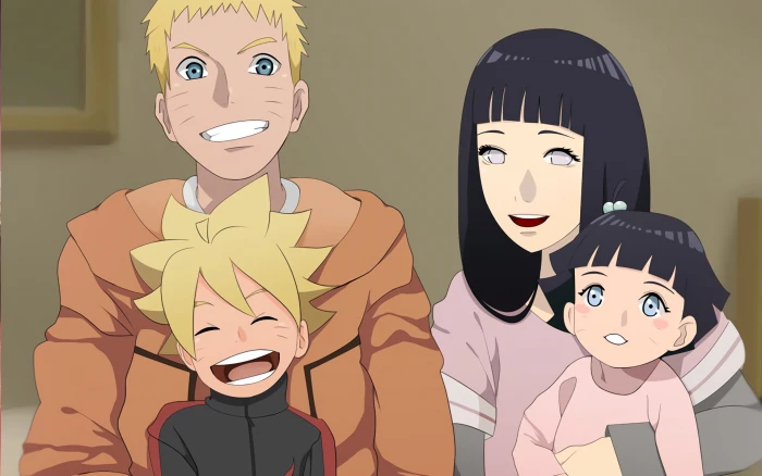 Anime Boruto Uzumaki Himawari Hinata Hy ga 2k
