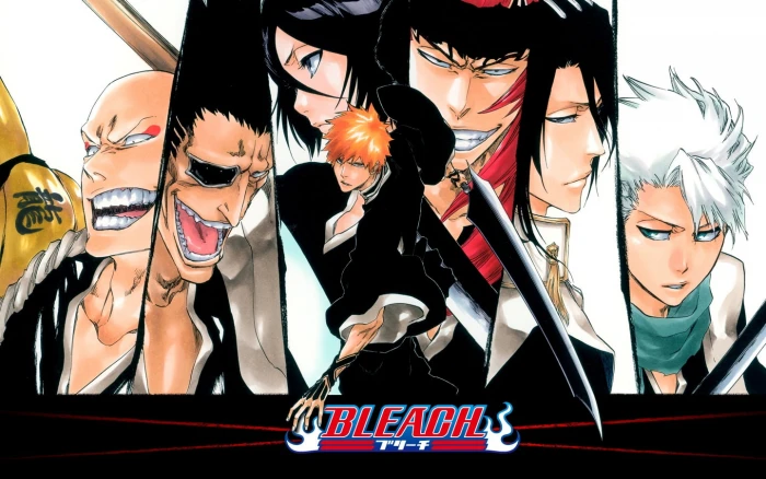 anime Bleach human representation front view indoors real people