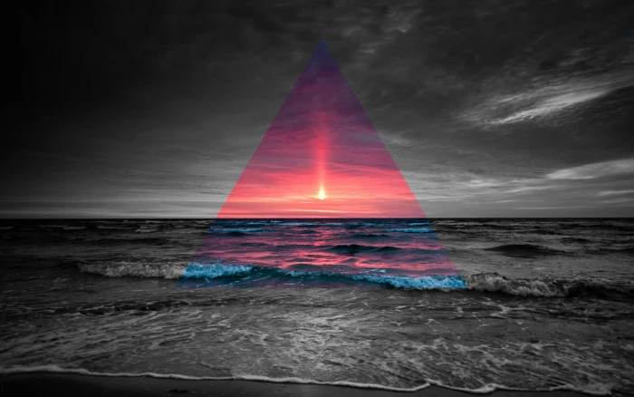 beach selective coloring sea water sky beauty in nature 2k
