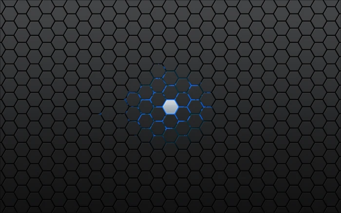 black and blue lighted digital wallpaper Android operating system 2k