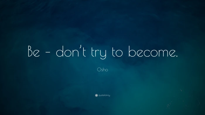 black background with text overlay quote motivational Osho 2k 4k