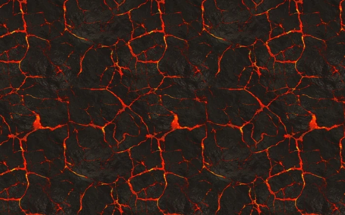 black and red digital wallpaper lava texture fire nature