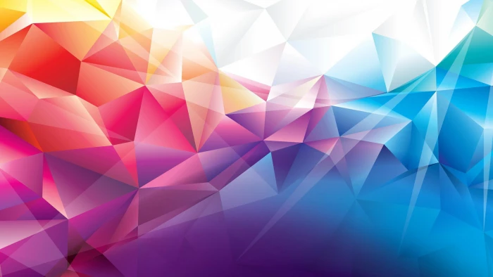 abstract low poly purple blue white and red kaleidoscope ombre image 2k