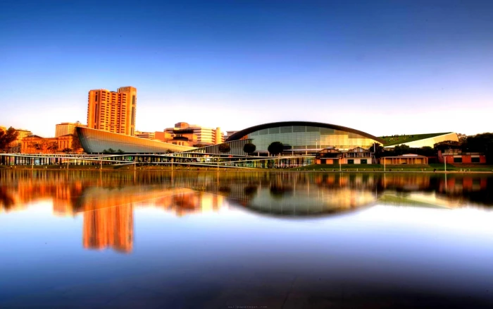 Adelaide Convention Exhibition Centre australia geography dusk 2k