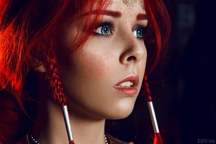 cosplay Helly von Valentine The Witcher Triss Merigold women