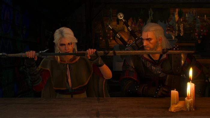 CD Projekt RED Ciri Cirilla Fiona Elen Riannon Geralt Of Rivia 2k