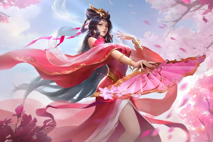 anime girls fantasy girl Chinese dress 2k