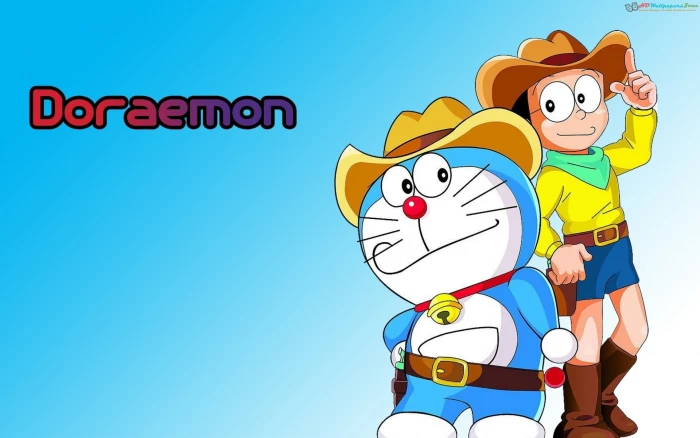 Doraemon and Nobita illustration Anime 2k